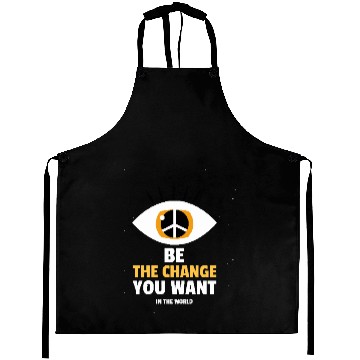 Discover be the change Aprons