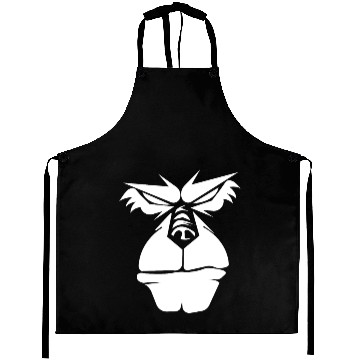 Discover An Angry Monkey Face Aprons