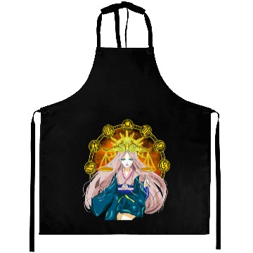 Discover Anime Princess Magical Celestial Manga Girl Aprons