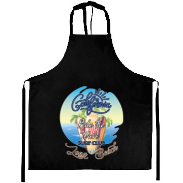 Discover California Long Beach Aprons