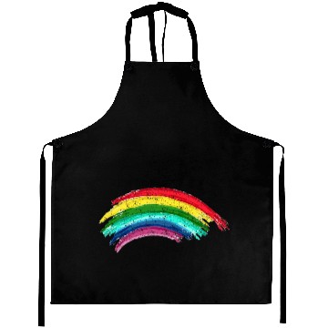 Discover Vintage Full Rainbow Aprons