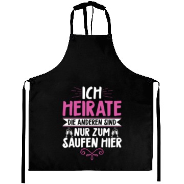 Discover Bachelorette Party Marriage Gift Aprons