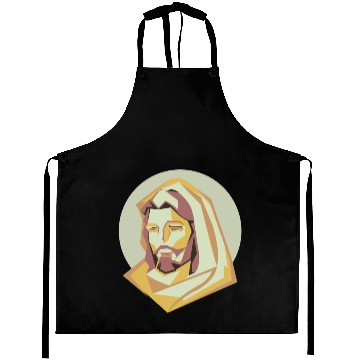 Discover Jesus Polygon Religion Aprons