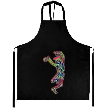Discover Dancing Dead Skeleton Halo Aprons