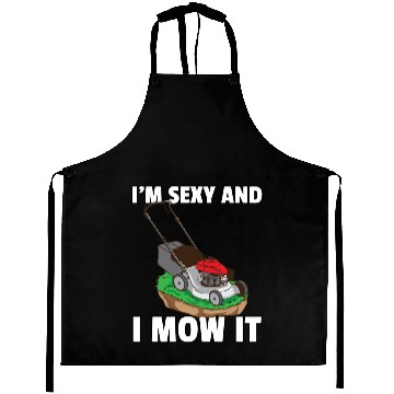 Discover lawn mowing lawn mower garden gardener Aprons