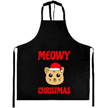Discover Meowy Christmas Kittens Aprons