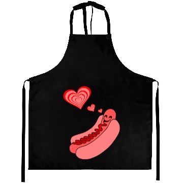 Discover Hot Dog Love Aprons
