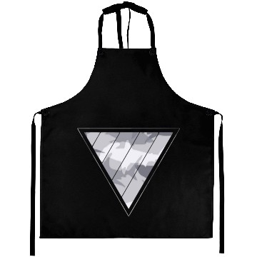 Discover Camouflage motif triangle Aprons