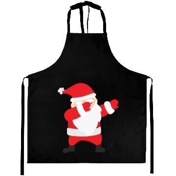 Discover Dabbing Santa Claus Aprons