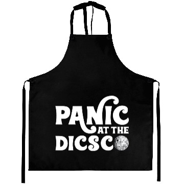 Discover Panic at the Disco|Glitter Ball| 70's Dance Music Aprons