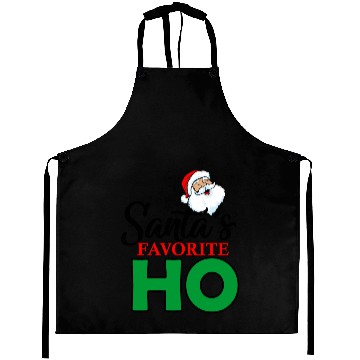 Discover Santas Favorite Ho Ho Ho funny Christmas gift for Aprons