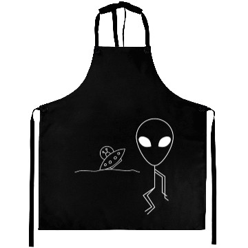 Discover Alien Design for Area 51 Alien Lovers Aprons