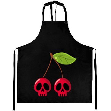 Discover Cherry skull Aprons