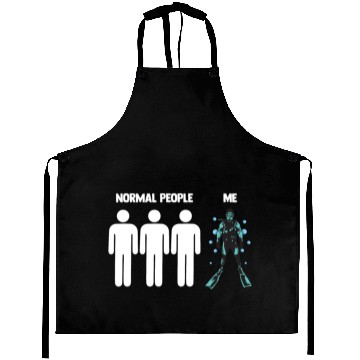 Discover Scuba Diving Normal People Me Aprons