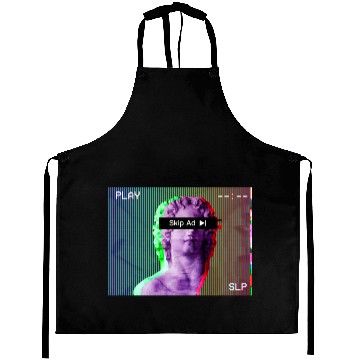 Discover Aesthetic Vaporwave Statue Skip Ad Online Aprons