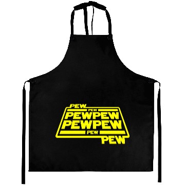 Discover Pew Pew Pew Aprons