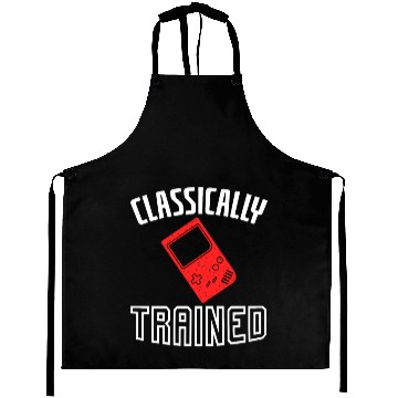Discover Classically Trained Retro Gamer Aprons