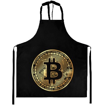 Discover Bitcoin Lover Aprons