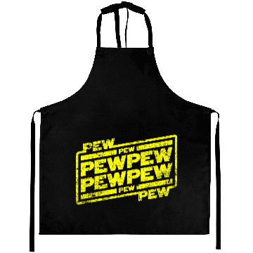 Discover Pew Pew Pew Aprons
