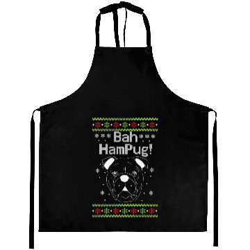 Discover Ham pug Christmas Aprons