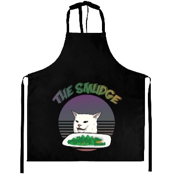 Discover Smudge The Cat Meme Aprons