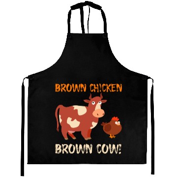 Discover Brown Chicken Brown Cow Aprons