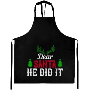 Discover Dear Santa Define Good Aprons