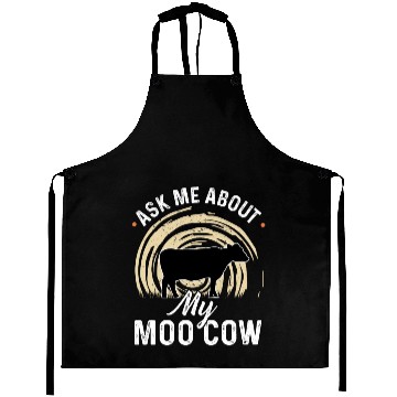 Discover Ask Me About My Moo Cow Aprons