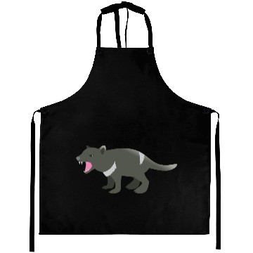 Discover Growling standing Tassie devil (Tasmanian devil) Aprons