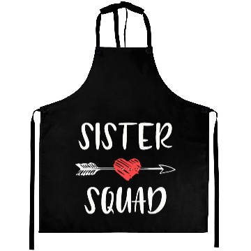 Discover Sister Squad Sisters Forever Gift Idea Christmas Aprons