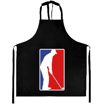 Discover Red Blue Golfing Aprons