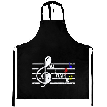 Discover Music Teacher Aprons