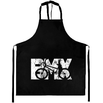 Discover Cool Vintage BMX bike fan racing for boys kids Aprons