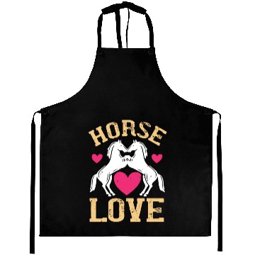 Discover horse love Aprons