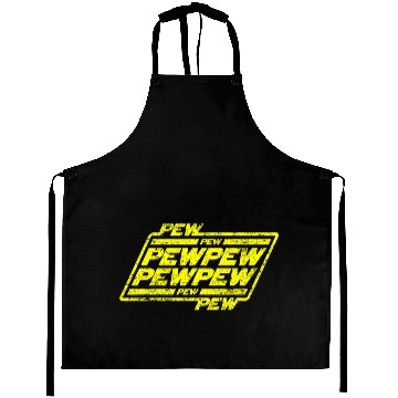 Discover Pew Pew Pew Aprons