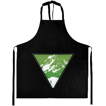 Discover Mountain Abstract Aprons