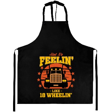 Discover Trucker Truck Driver Transporter Shipper Gift Aprons
