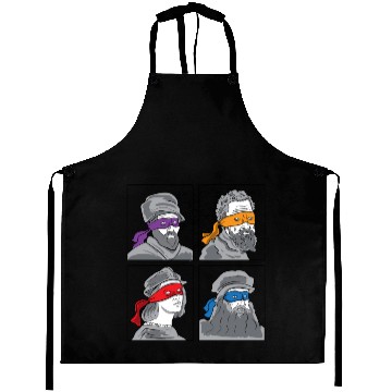 Discover Leonardo Donatello Raphael Michelangelo Gift Aprons