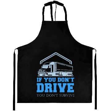 Discover Trucker Truck Driver Transporter Shipper Gift Aprons