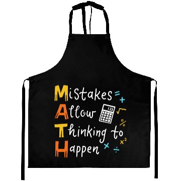 Discover Math Teacher Aprons