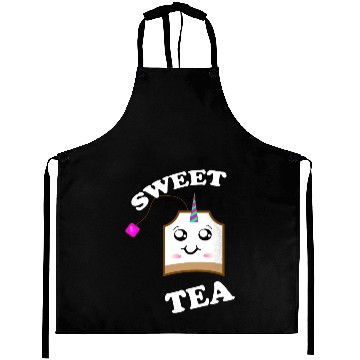 Discover Sweet tea funny teabag Aprons