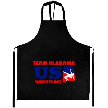 Discover team Albm usa wrestling med hr Aprons