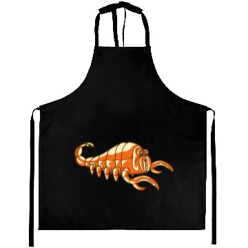 Discover Scorpio Monster Design Aprons