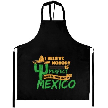 Discover Mexico mexican gift Aprons