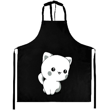 Discover kitten chibi kawaii Aprons