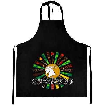 Discover Capricorn Rasta Sunrays Aprons