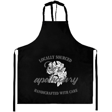 Discover Rose Apothecary - flower design Aprons