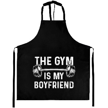 Discover Gym Valentines Day Aprons