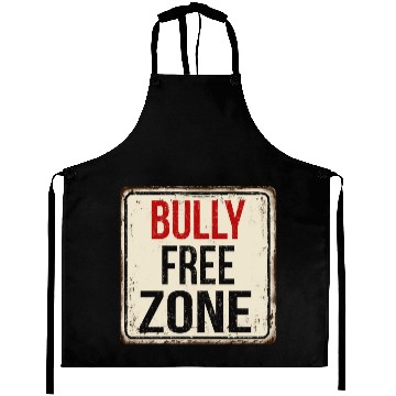 Discover Bully Free Zone Aprons