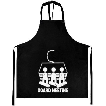 Discover Snowboarding Board Meeting Aprons